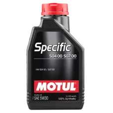 Моторное масло MOTUL Specific 504 00 507 00 SAE 5W30 1 л (106374)