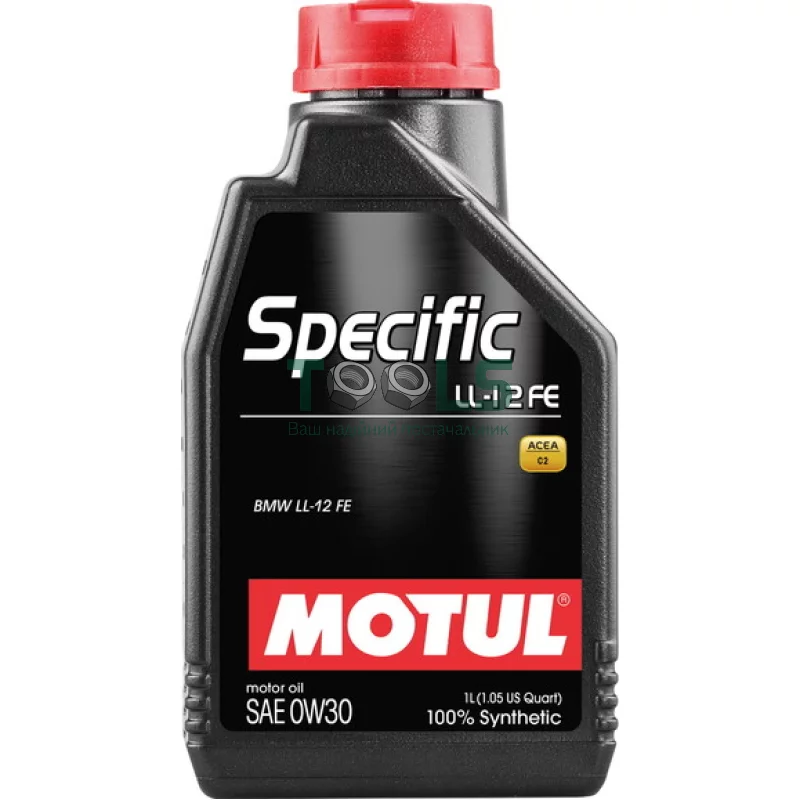 Моторное масло MOTUL Specific LL-12 FE, 0W30 1 л (107301)