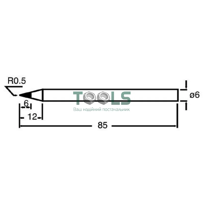 Паяльное жало Pro'sKit SI-S120T-6B (842121)