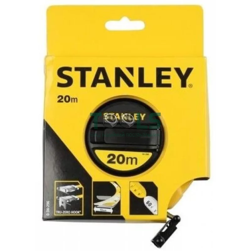 Рулетка измерительная 20 м Stanley FIBERGLASS (0-34-296)