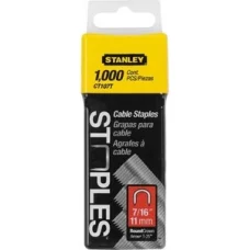 Скоби 11 мм 1000 шт. Stanley CABLE (1-CT107T)