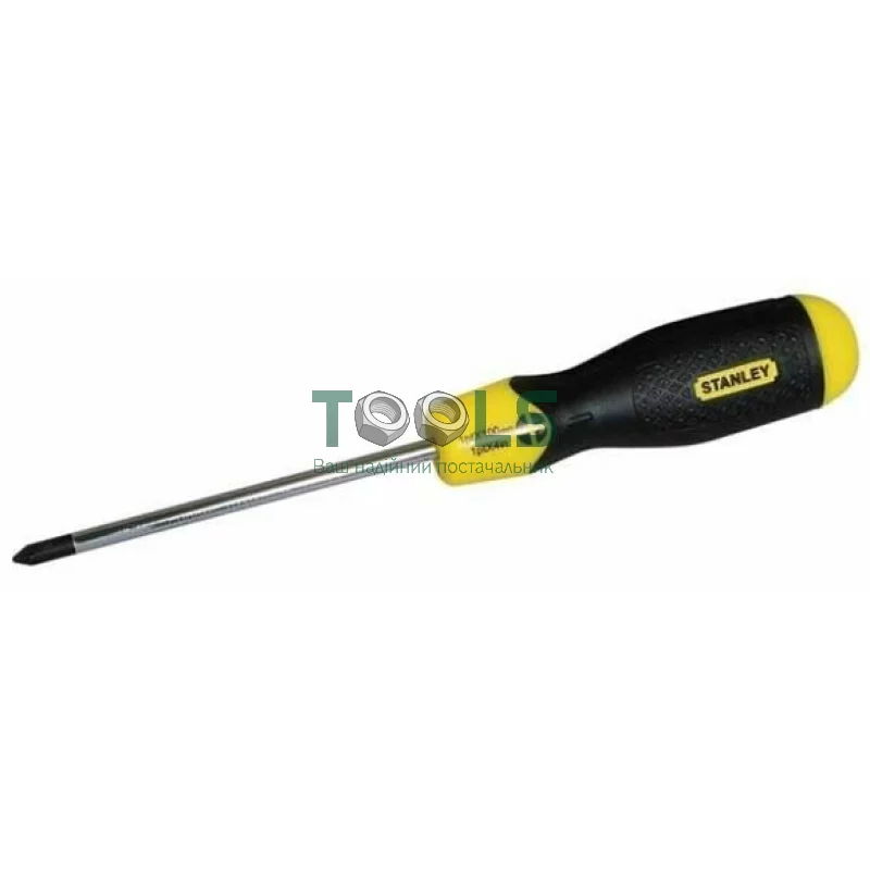 Отвертка Stanley Cushion Grip PZ1x75 мм (0-64-955)