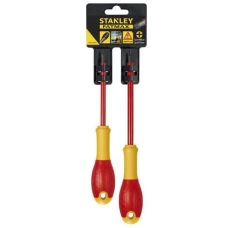 Набор отверток электрика Stanley FatMax VDE 1000V, с изолированным жалом, 2 шт. (FMHT0-62648)