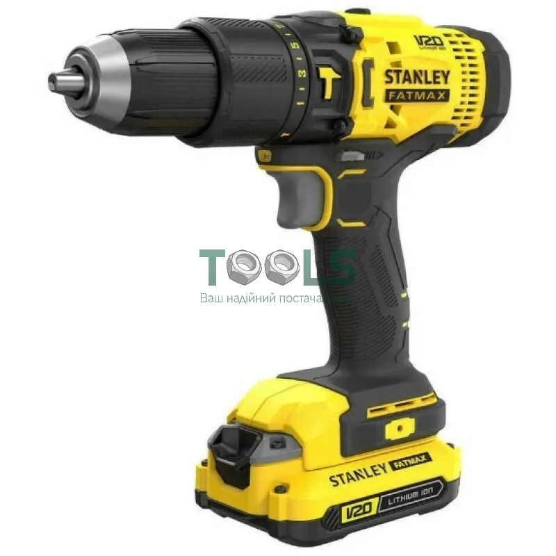 Дрель-шуруповерт ударный Stanley FatMax SFMCD711C2K