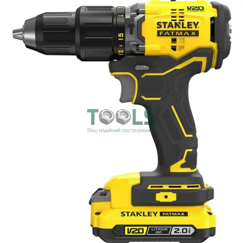 Дрель-шуруповерт ударный Stanley FatMax SFMCD715D2K