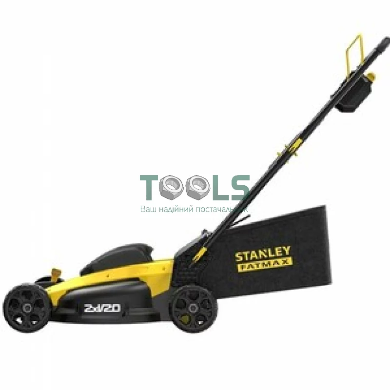 Газонокосарка акумуляторна Stanley FatMax 20 В 2 А·год (SFMCMW2651M)