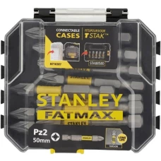 Набор бит STANLEY FatMax, 50 мм, 10 шт, кейс (STA88572)