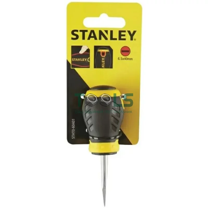 Отвертка Stanley Essential SL6.5х30 мм STHT0-60401