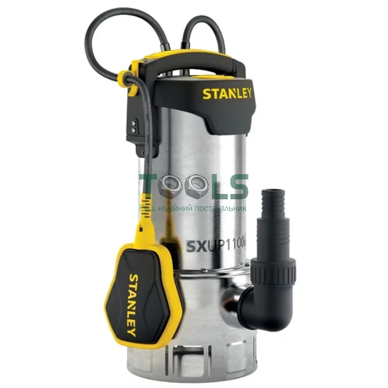 Дренажный насос Stanley, для чистой и грязной воды (SXUP1100XDE)