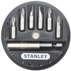 Набор бит Stanley L = 25 мм, 7 шт, пластиковая коробка (1-68-738)