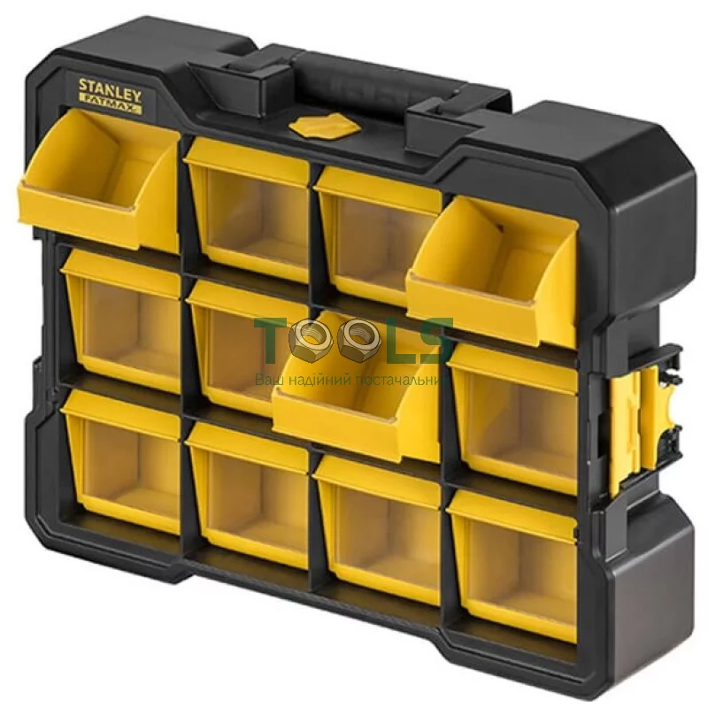 Органайзер Stanley FATMAX 450 х 105 х 356 мм, с 12-тью съемными отделениями (FMST81077-1)