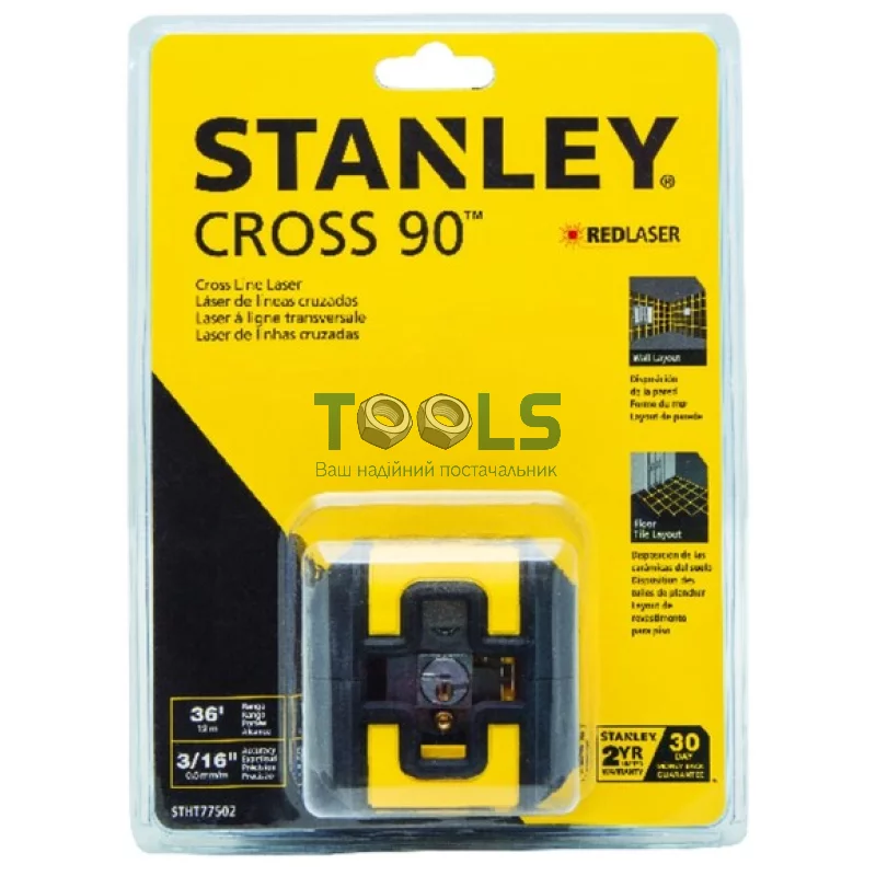 Уровень лазерный Stanley Cross90 (STHT77502-1)