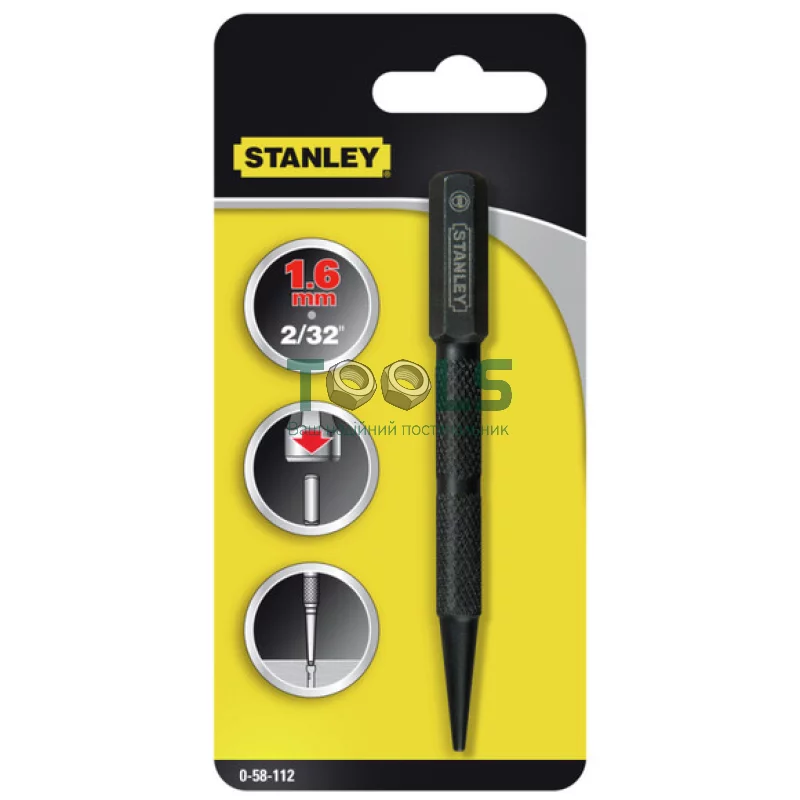 Бородок (добойник) STANLEY Nail Set (0-58-112)