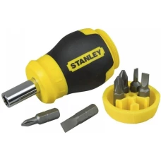 Отвертка - набор STANLEY Multibit Stubby 6 бит (0-66-357)