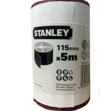 Шлифбумага Stanley 115мм x 5м P80 (STA31431-XJ)