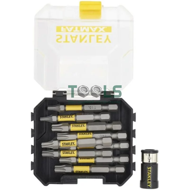 Набор бит STANLEY FatMax, Torx, 50 мм, 10 шт, кейс (STA88566)