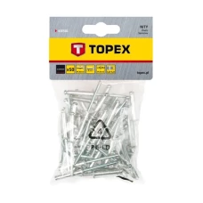 Заклепки Topex (4.8x8 мм, 50 шт.) (43E501)