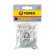 Заклепки Topex (4.8x28 мм, 50 шт.) (43E509)