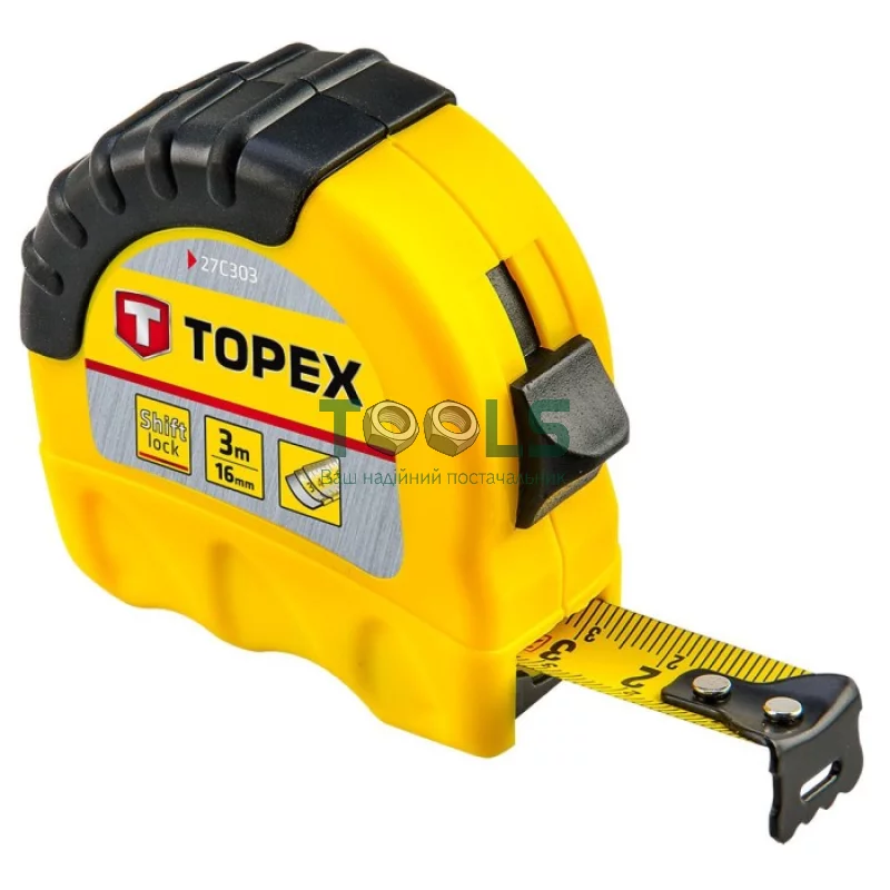 Рулетка Topex (3 м х 16 мм) (27C303)