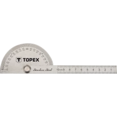 Угольник з лінійкою Topex (100 мм) (31C700)