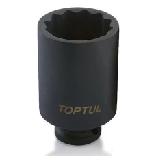 Головка торцева ударна довга TOPTUL 1/2" 30мм 12-гр. (KABJ1630)