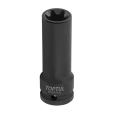 Головка торцева ударна довга TOPTUL 3/4" E24 L110мм (KABS2424)