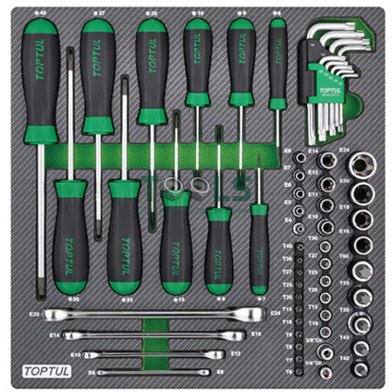 Набор инструмента комбинированный TOPTUL GEC6102