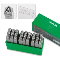 Набір клейм літерних ударних TOPTUL NGAW2705