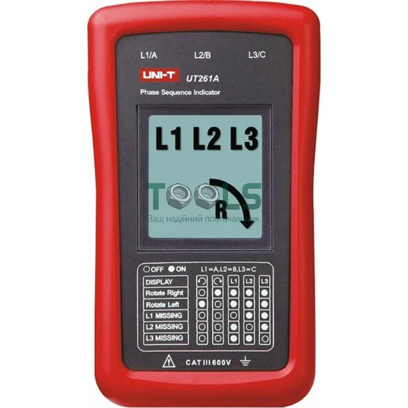 Фазовый детектор UNI-T UT261A (917145)