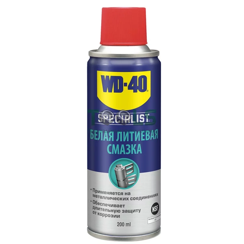 WD-40 SPECIALIST - БІЛА ЛІТІЄВА МАСТИЛА 200мл, 12шт.