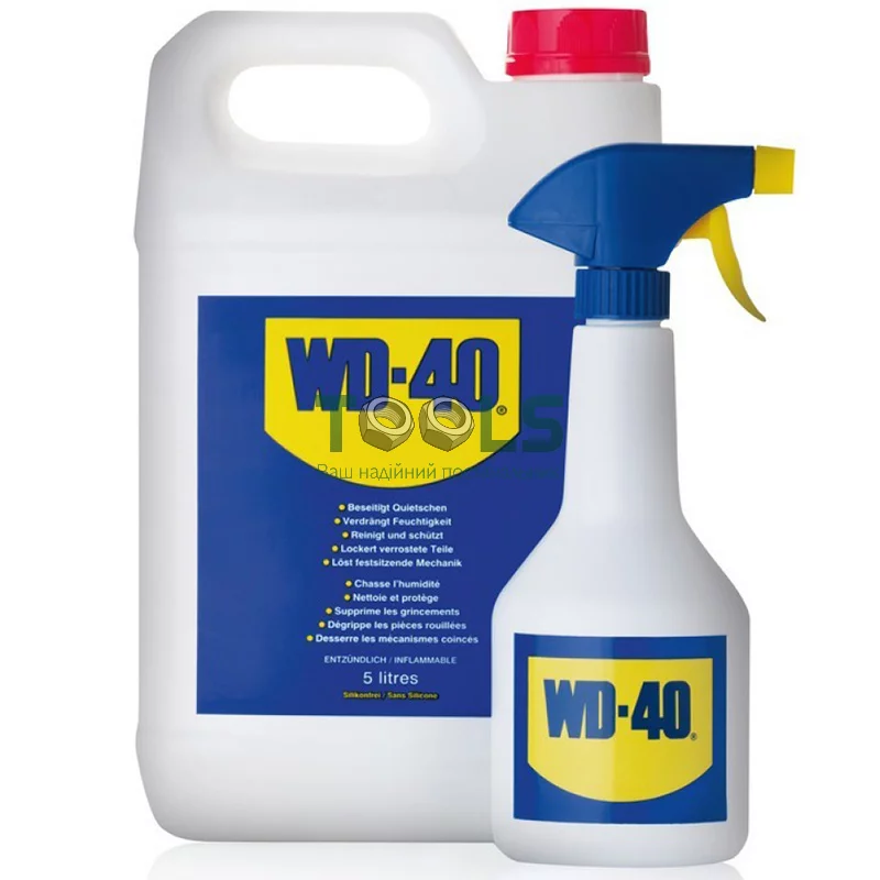 WD-40 5л + розпилювач, 12шт.