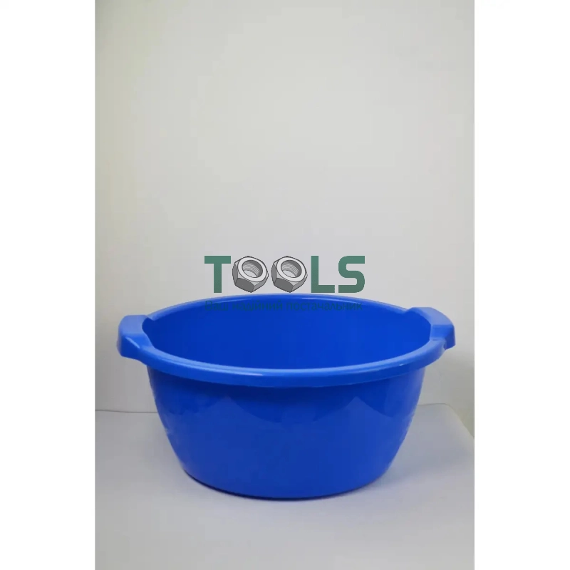 Таз пластиковый W-1052 Незабудка 9 л WERK