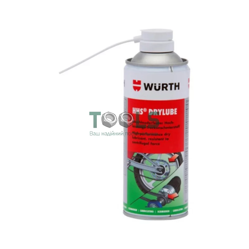 Смазка Wurth HHS DRYLUBE, 400 мл 08931066