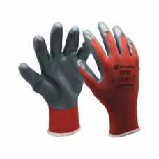 Захисні рукавички Wurth Red Nitrile р.8 (0899403108)