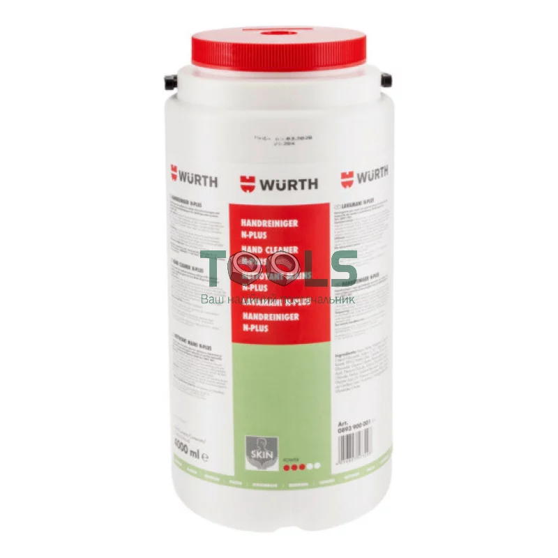 Очистник рук Wurth N-Plus 4000ML (0893900001)