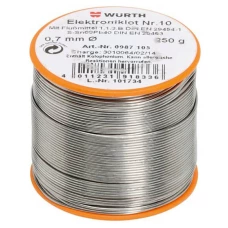 Припій Wurth LOT-NR10-SN60/PB40-250G-D0.7 (0987105)