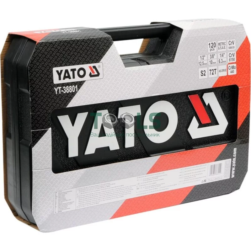 Набор торцевых головок YATO YT-38801