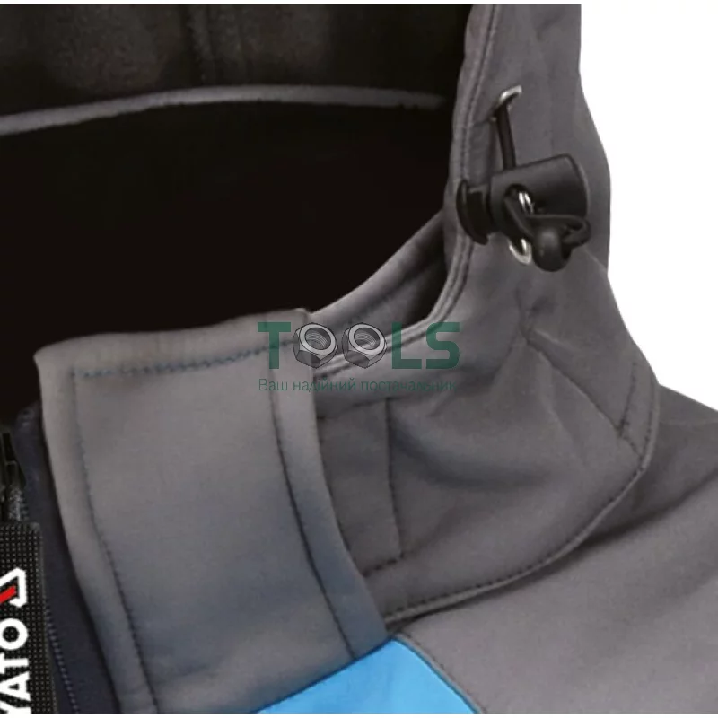 Куртка SoftShell з капюшоном YATO YT-79565 розмір XXXL