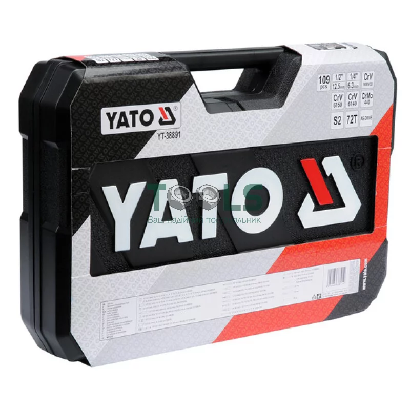 Набор торцевых головок YATO YT-38891