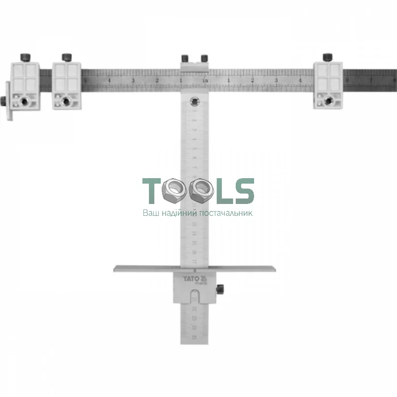 Шаблон для разметки отверстий Т-образный YATO YT-44130