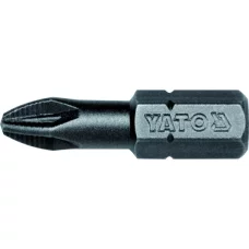 Насадки викруткові YATO Pozidriv PZ2x25 мм HEX 1/4" (YT-7811) 50 шт