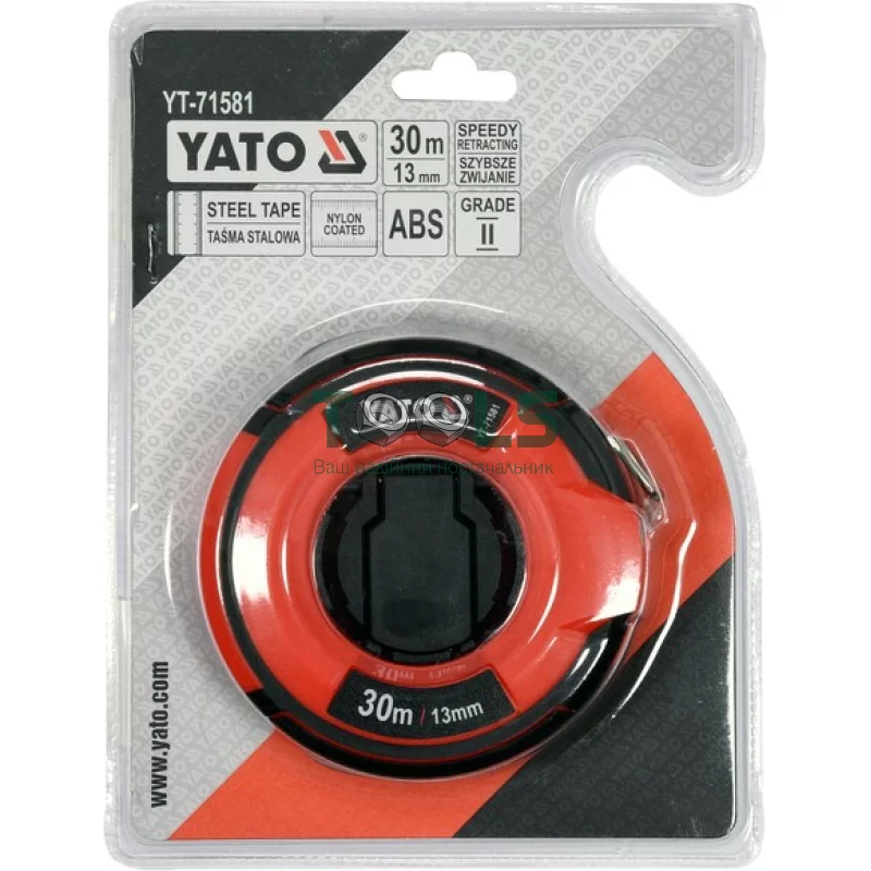 Рулетка YATO 30 м (YT-71581)