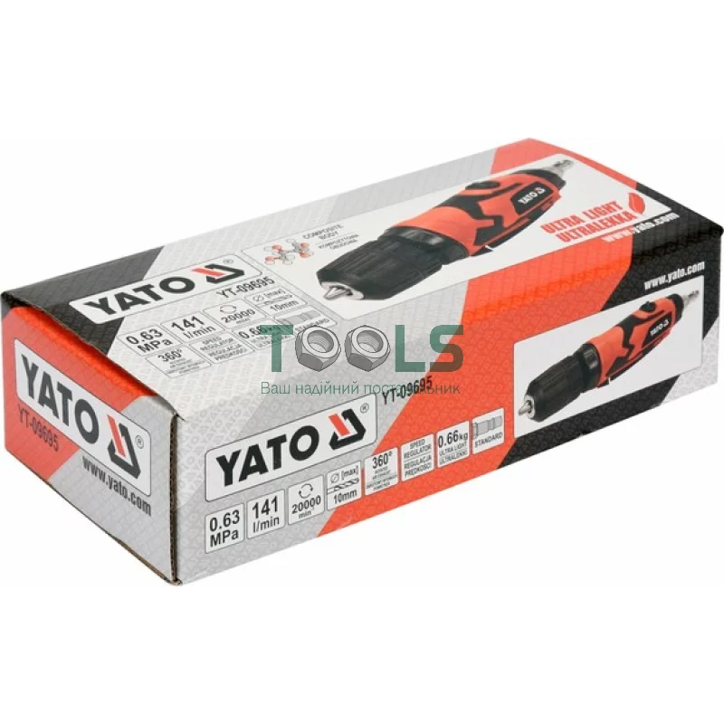 Дриль пневматичний YATO YT-09695