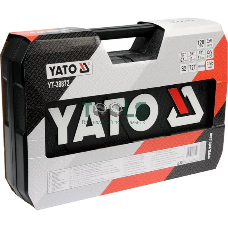 Набор торцевых головок YATO YT-38872