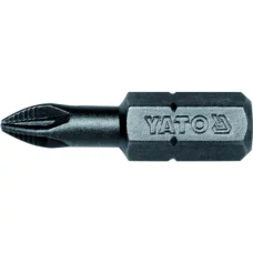 Насадки викруткові YATO Pozidriv PZ1x25 мм HEX 1/4" (YT-7810) 50 шт