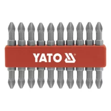 Насадки викруткові YATO двосторонні Philips РН2/PH2х65 мм (YT-0481) 10 шт