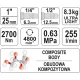 Гайковерт пневматический ударный YATO YT-09611