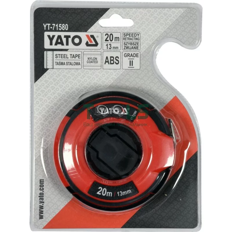 Рулетка YATO 20 м (YT-71580)