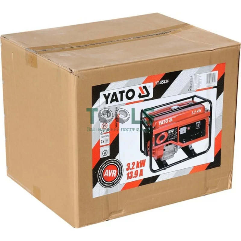 Бензиновый генератор YATO YT-85434