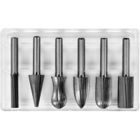 Набір фрез по металу YATO для дриля зі шпинделем 6 мм (YT-61711) 6 шт